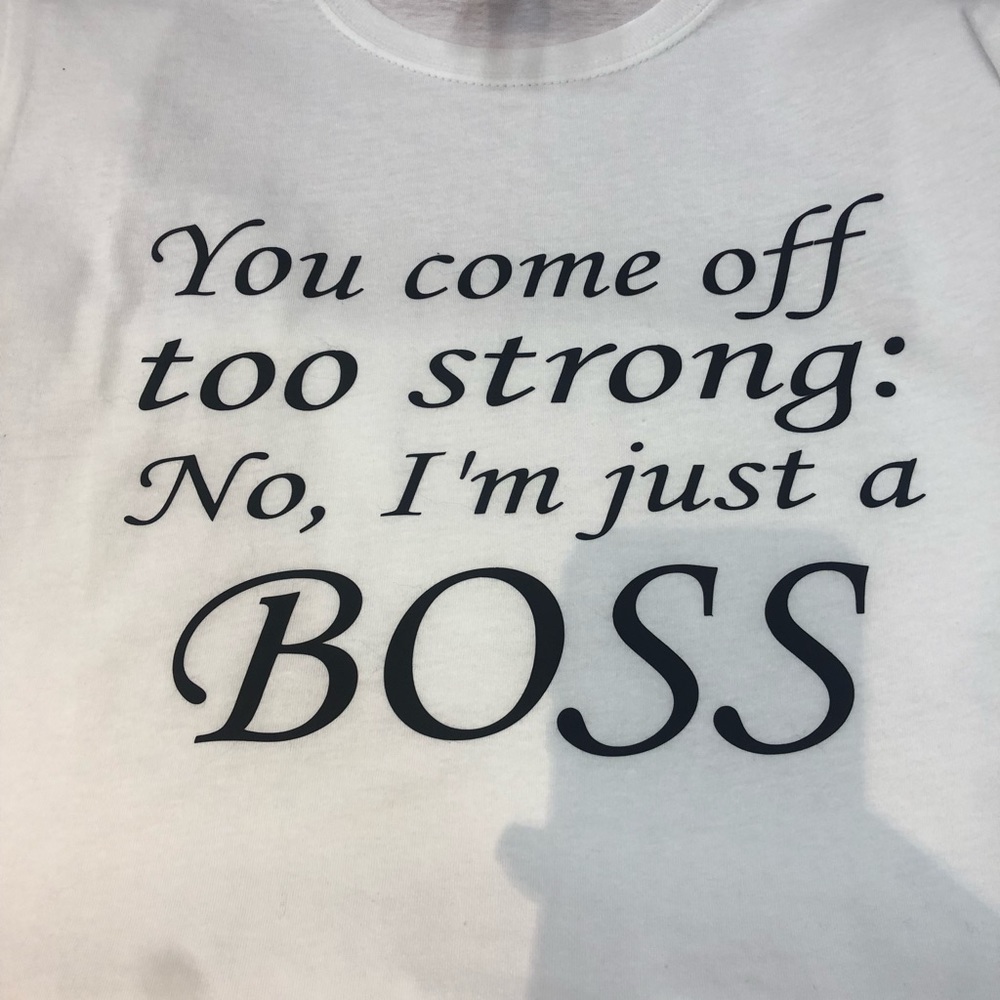 Boss T- The Feminist T shirt
